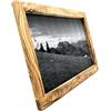 D.O.M. Die Olivenholz-Manufaktur D.O.M. Cornice portafoto in legno d'ulivo, 20 x 30 cm, con incisione