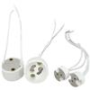 DYYK 2/5/10 pz Ceramica GU10 MR16 MR11 GU5.3 G4 portalampada Presa Adattatore Base prolunga Presa connettore for LED Luce alogena(GU10,10cm 10pc)