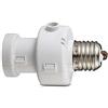 Maclean MCE21 W Portalampada con Sensore Crepuscolare Lampadine Bulba Sicurezza Risparmio Energetico E 27 100W