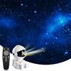 HITRENDS Proiettore cielo stellato astronauta con 26 modalità di nebbia e cielo | Proiettore stellato girevole a 360° con telecomando, luce notturna USB per cameretta dei bambini, regalo per bambini e adulti