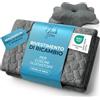 Glückstoff® Federa per Cuscino Ergonomico [CON EFFETTO RINFRESCANTE E CALDO] in Fibra di Bambù e Spandex | Morbido & Confortevole | Copricuscino di Ricambio | Grigio | Versione: Ergo
