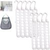 Ruhemeister Pro 9 in 1 Smart Hanger Pro, La Rivoluzione Del Tuo Guardaroba, Gruccia Pieghevole Antiscivolo a 9 Fori, Rotazione a 360°, Senza Pieghe E Disordine, Organizzazione Senza Sforzo, Armadio Senza Disordine(K)