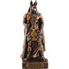 VOGLER Joh. Vogler GmbH Dio egiziano Anubis, in miniatura, bronzo./colorato da Veronese