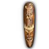 clorophilla Maschera Da Parete Indonesiana, made in Bali, in Legno dipinta e decorata a Mano - Colore Casuale - 40cm