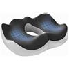 XIAIMIN Cuscino Sedia Ufficio, Cuscino Coccige, Cuscino Ergonomico per Sedia | Cuscino Memory Foam per Ufficio Casa Auto e Sedia a Rotell, Cuscini Seduta per Postura Cuscino, Supporto Posturale e Comfort