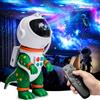 ZONSUSE Proiettore Stelle Astronauta Dinosauro, Lampada Notturna Galaxy, 8 Modalità Luce, Rotazione 360°, Telecomando e Timer, Proiettore Cielo Stellato Regalo per Bambini, Decorazione Camera (Verde)