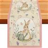 DIELIANHUA Tovaglia Pasquale, Runner da Tavola di Pasqua, 33 x 183 cm Runner da Tavola di Buona v, Decorazioni Primaverili per la Tavolas Della Cucina per le Decorazioni Della Festa di Pasquas/B