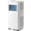 Generic Condizionatore d'aria portatile 12000 BTU, raffredda 300 mq, telecomando, timer 24h, funzione oscillante, kit di installazione facile incluso - Soluzione di raffreddamento ad alta efficienza