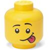 Room Copenhagen, Lego Storage Heads - Contenitore impilabile per giocattoli