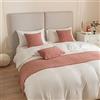 Morbuy Runner Letto Matrimoniale, Reversibile Corridore Letto, Morbido Confortevole Sciarpa e Federa da Letto, Modern Alberghi Scarf Runner Decorazione (45x210 cm (corridori da Letto),Rosa)