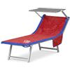Dorian Home - Telo Mare Microfibra Grande con Angoli e Tasche 70x190, Telo Coprilettino per Lettino Prendisole da Spiaggia e Mare Ricamato - Asciugamano Morbido, Ultra Assorbente, Rapida Asciugatura