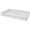 Forgast Cassetta Lievitazione Pizza 60x40x7cm Contenitore Plastica 13L | Scatola per impasto professionale, vaschetta sovrapponibile per frigorifero, ideale per pizzeria e panetteria artigianale
