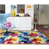 floor factory tappeto moderno di Lana Festival multicolore 120x170cm 100% pura lana vergine in colori luminosi e moderni