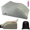 Aromaticaerope Cuscino per Gambe Dormire, in PVC, Gonfiabile Cuscino Gambe, Con Sacca di Stoccaggio e Pompa Inclusi, Aiuta a Favorire il Sonno e a Migliorare la Circolazione Sanguigna