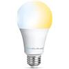 Homcloud Lampadina Smart WiFi Intelligente LED Bianco Dinamico (caldo + freddo) A60, E27 Dimmerabile, 800 Lumen, 9W, controllo con APP, Alexa o Google