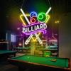 Xusdamyj Lampada al neon per piscina e biliardo, luce LED personalizzata | Decorazione per la casa