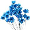 MERRYHAPY 30 Pezzi Fiori Secchi Margherita Naturali Blu per Decorazioni DIY Design Delicato e Durata Lunga per Casa e Ufficio
