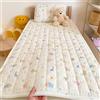 Generic Twin Size Ultra-Sottile Cotone Materasso Topper Leggero Morbido Trapuntato Materasso per Dormitori Letti Ospiti Piccoli spazi Macchina Lavabile Tappetino da Letto,B,70x160cm
