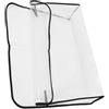 Warmhm Copri Schienale per Poltrone Parrucchiere in Pvc Trasparente, Protezione Contro Chioma e Polvere, per Saloni di Hairdressing