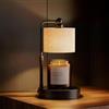 Bingyouth Lampada Scalda Candela, Candle Warmer Lamp con Timer 2/4/8H e Dimmer, Altezza Regolabile, Senza Fiamma e Senza Fumo, Lampada Candela per Camera da Letto, Soggiorno e Regalo Donna, Lino