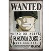 Close Up Poster One Piece Wanted Dead or Alive - Roronoa Zoro (61cm x 91,5cm)