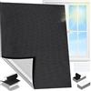 Feebee Tenda Oscurante con Ventose 300x145 cm - Telo Oscurante Finestra per Finestra da Tetto, Tessuto 100% Oscurante e Ritagliabile, Protezione Solare per Cameretta o Casa