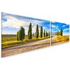 islandburner Quadro su tela Toscana Cipresso Strada bianca Paesaggio rurale Italia Europa Immagini italiane Murali Poster