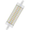 OSRAM LED LINE R7S, Tubo LED: R7s, 15 W = Equivalente a 125 W, Bianco Caldo, 2700 K, Chiaro, Taglia Unica