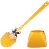 Constprog Donald Trump - Scopino per WC con supporto, set di spazzole per la pulizia del bagno, regalo divertente (C)