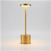 STARLYF Cordless Touch Lamp - Lampada LED Senza Fili Ricaricabile, Controllo Tattile, Luce Regolabile a 3 Livelli, Lampada da Comodino Portatile per Camera da Letto, Soggiorno, USB (1 Lamp)