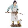 Moranduzzo Pizzaiolo per Presepe da Cm 12 Scala 1:15 -Statuine Presepe Indistruttibili - Stile 700', Pittura Rifinita a Mano, Prodotto Ufficiale, Made in Italy, Scultore M. Landi