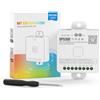 SEZO Controller LED WiFi SP530E Bluetooth Controller DC5V~24V 12 in 1, compatibile con Alexa Google Home Smart Voice Control 5CH PWM RGB CCT RGBW SPI Striscia LED WS2812B LM091 Remote