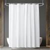 Alaoo Tenda da Doccia, 180 * 200cm, con Occhielli e 12 Ganci, Bianco | Tenda per Doccia Antimuffa Impermeabile Polyester, Tenda da Doccia Lavabile in Lavatrice