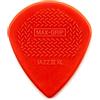 Jim Dunlop DUNLOP - 581PXLN Max Grip Jazz III XL Nylon 1.38 mm; Plettri per Chitarra con Presa Antiscivolo; Precisione e Controllo; Player's Pack 6 Pezzi