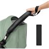 Layposy Copri maniglia in Pelle PU per Passeggino YOYOO, Fodera per Manubrio Passeggino, con apertura per la mano