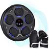 NK Music Boxing Machine da Parete Bluetooth - Boxe Musicale 9 Modalità di Allenamento e 9 Velocità, Altoparlante Potente, Schermo LCD e Illuminazione LED, Adatto per Adulti e Giovani (43 x 43 x 7,5cm)