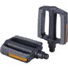 BBB Ciclismo Bike Pedali Per City Bike I Flat Con Gomma Antiscivolo Pedali Della Bicicletta I 9/16 Pedali Per Bici I SteadyRider BDP-44