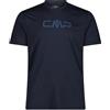 CMP T-Shirt Girocollo con Logo - 39T7117P