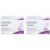 Euphralia Garze -Oftalmiche Sterili Monouso con Acido Ialuronico 2x20 Pezzi | garze monouso, idratare, lenire, detergere, occhi infiammati e allergici, rimuove secrezioni, aloe vera