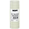 Tesa Nopi Pellicola Adesiva - 33 m x 15 mm, 10 Rotoli, Trasparente | Pellicola Adesiva Resistente con un Buon Potere Adesivo - Pellicola Adesiva Multifunzionale e Facile da Srotolare