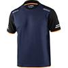 Sparco T-Shirt da Lavoro Tucson da Uomo in Tessuto Tecnico Traspirante estiv. Maglietta piqué con Spalline rinforzate e Design ad Alta visibilità. M