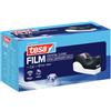tesa Srotolatore Easy Cut Orca con 1 Rotolo di tesafilm Crystal Clear | Dispenser con Nastro Adesivo Incluso da 10 m x 19 mm - Base Antiscivolo per una Presa Sicura