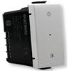 IXTRIMA Interruttore dimmer connesso Smart Zigbee/Tuya Wifi frutto modulo compatibile con supporti Vimar plana bianco