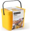 Perfetto PATTUMIERA RIFIUTI ORGANICI coll. GINO - 7 lt. - giallo