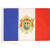 AZ FLAG BANDIERA NAPOLEONE BONAPARTE PRIMO IMPERO FRANCESE 45x30cm - BANDIERINA BLASONE FRANCIA 30 x 45 cm cordicelle - AZ FLAG