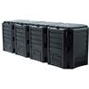 Prosperplast Compositore 1600 L Prosperplast Comprogen Plastic Module in nero, 82.6 (alto) x 261 (larghezza) x 71.9 (profondo) CMS