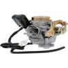 NARAKU Carburatore 20Mm Naraku V.3 Per 50-90Cc 4 Tempi 139Qmb/A | A membrana, pompa acceleratore, 50-90 ccm, aspirazione 28 mm, filtro aria 39 mm, OEM NK20001 compatibile con 139QMB 139QMA