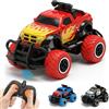 Pup Go Mini Monster Truck Auto RC per Bambini 3-8 Anni, Regalo per Ragazzo | Macchina Telecomandata Veloci Fuoristrada, Macchinina Radiocomandata Elettriche, Giocattolo Regalo Natale Compleanno