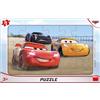 Dino Toys Dino Puzzle Cars Racing, 15 pezzi, giocattolo colorato per bambini