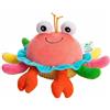 Gralara Palla Interattiva Neonati Peluche Morbido Movimento Saltellante Funzione Cantante Favorisce Muscolatura Adatta a Neonato Tappeto attività Cameretta, Aragosta